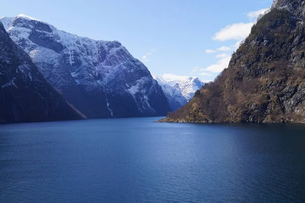 Fiordo Ardalsfjord Noruega —  Fotos de Stock