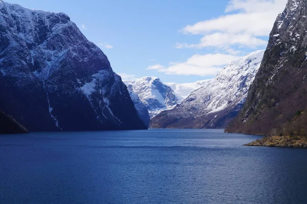 Het Ardalsfjord Noorwegen — Stockfoto