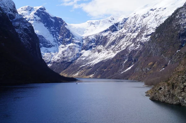 Het Ardalsfjord Noorwegen — Stockfoto