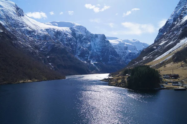 Fiorde Ardalsfjord Noruega — Fotografia de Stock
