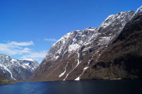 Norveç Teki Ardalsfjord — Stok fotoğraf