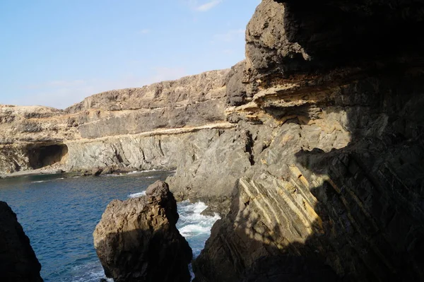 Grotte Ajuy Fuerteventura Spagna — Foto Stock