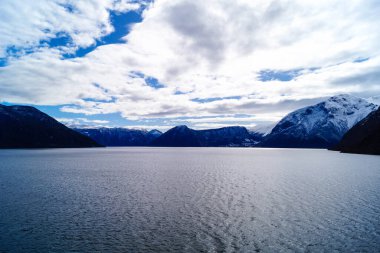 Norveç 'teki Sognefjord.