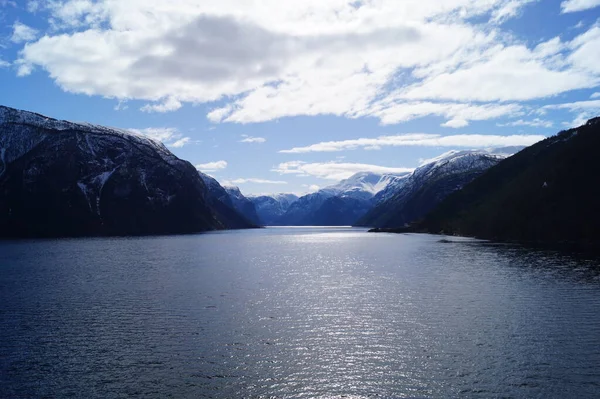 Het Sognefjord Noorwegen — Stockfoto