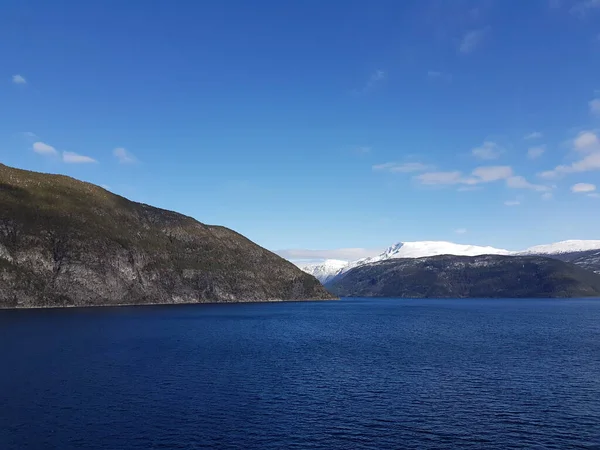 Der Sognefjord Norwegen — Stockfoto