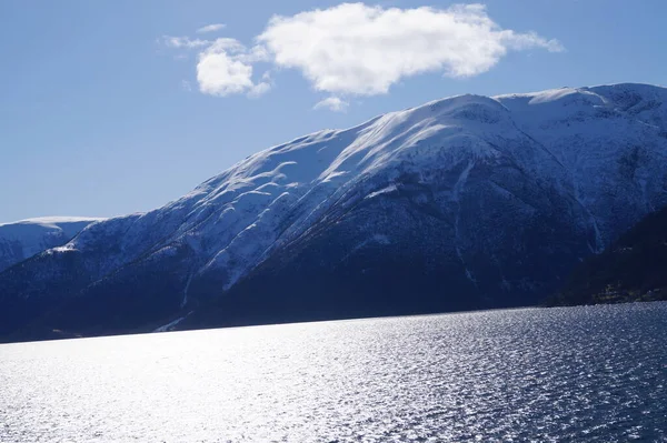 Sognefjord Στη Νορβηγία — Φωτογραφία Αρχείου
