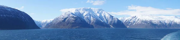 挪威的Sognefjord — 图库照片