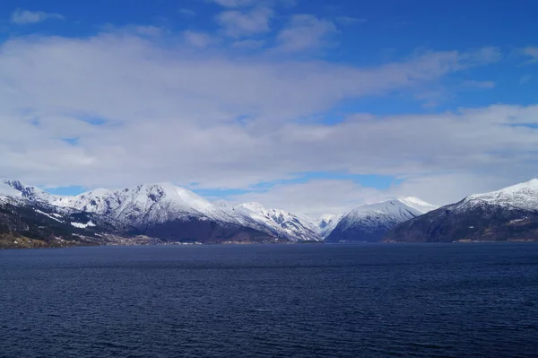 挪威的Sognefjord — 图库照片