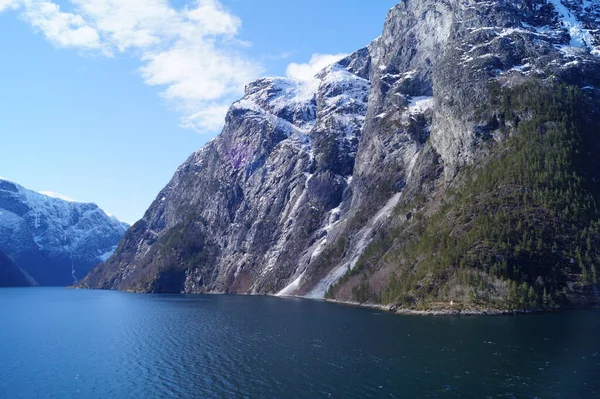 Der Sognefjord Norwegen — Stockfoto