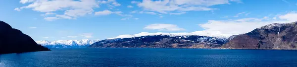 Sognefjord Στη Νορβηγία — Φωτογραφία Αρχείου