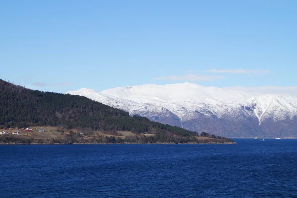 Het Sognefjord Noorwegen — Stockfoto