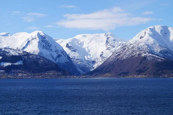 Sognefjord Norwegii — Zdjęcie stockowe