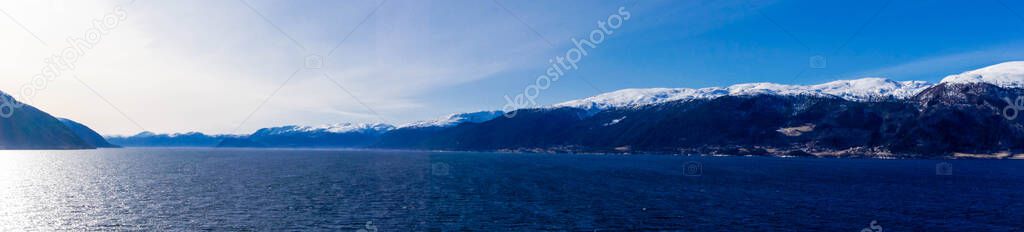 The Sognefjord in Norway
