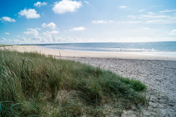 ブラヴァントデンマークの北の海での無限のビーチの印象 — ストック写真