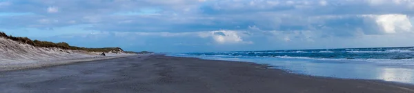 Impressionen Vom Endlosen Strand Nordmeer Blavand Dänemark — Stockfoto