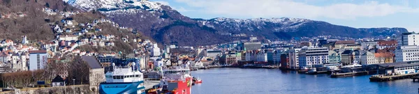 Bergen Μια Πόλη Στο Norway — Φωτογραφία Αρχείου