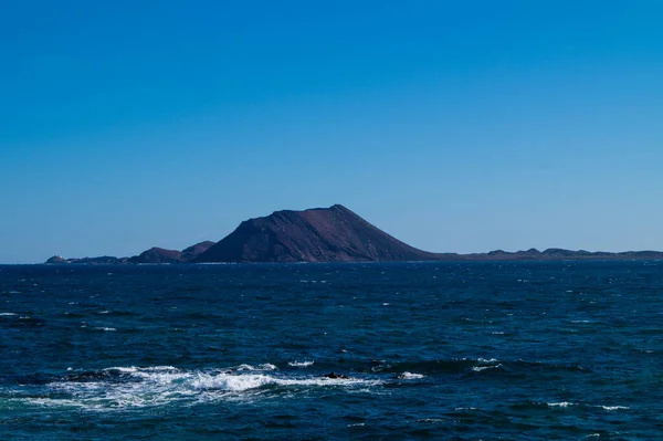 Isla Los Lobos Junto Fuerteventura España —  Fotos de Stock