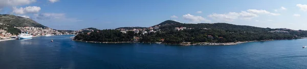 Dubrovnik Aus Der Perspektive Eines Kreuzfahrtschiffes — Stockfoto