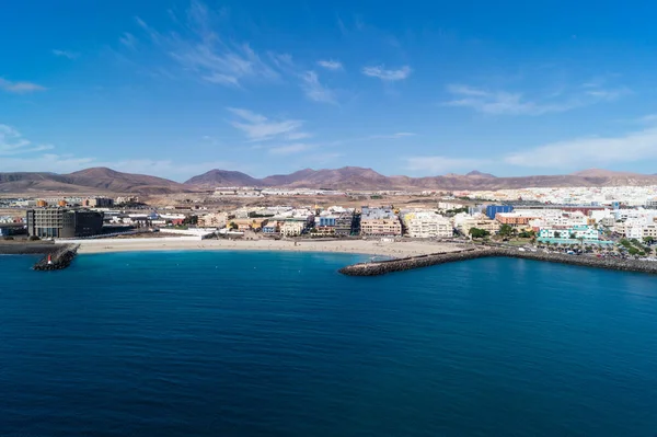 Puerto Del Rosario Fuerteventura Aus Der Perspektive Des Kreuzfahrtterminals — Stockfoto