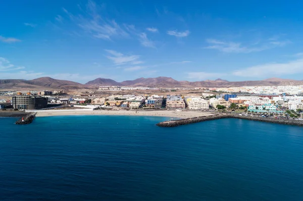 Puerto Del Rosario Fuerteventura Från Perspektivet Kryssningsterminalen — Stockfoto