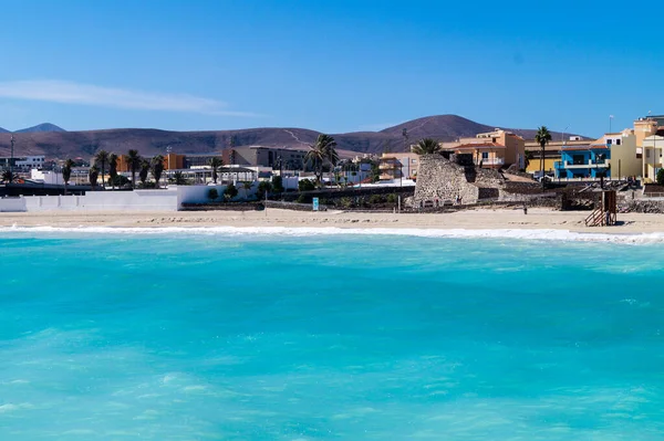 Puerto Del Rosario Fuerteventura Från Perspektivet Kryssningsterminalen — Stockfoto