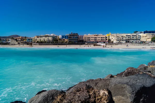 Puerto Del Rosario Fuerteventura Από Την Οπτική Γωνία Του Τερματικού — Φωτογραφία Αρχείου