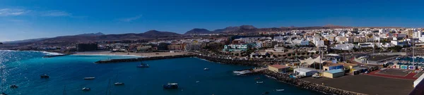 Puerto Del Rosario Fuerteventura Perspective Cruise Terminal — Stock Photo, Image