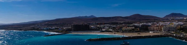 Puerto Del Rosario Fuerteventura Från Perspektivet Kryssningsterminalen — Stockfoto