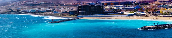 Puerto Del Rosario Fuerteventura Desde Perspectiva Terminal Cruceros —  Fotos de Stock