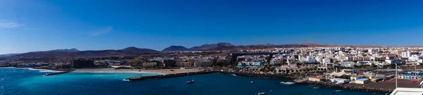 Puerto Del Rosario Fuerteventura Dal Punto Vista Del Terminal Crociere — Foto Stock