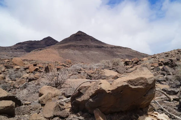 Vulkanische Berge Von Fuerteventura Spanien — Stockfoto