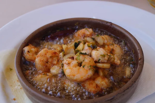 Gambas Al Ajillo - İspanyol yemekleri