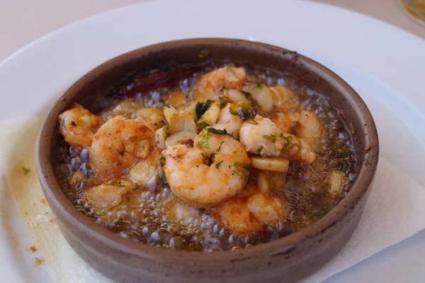 Gambas Al Ajillo - İspanyol yemekleri