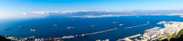 Gibraltar Die Affen Rocken Mittelmeer — Stockfoto