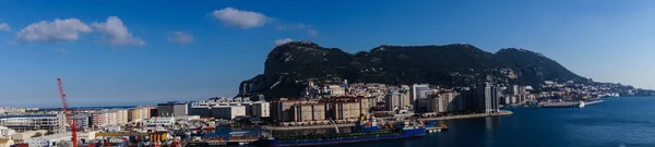 Gibraltar Die Affen Rocken Mittelmeer — Stockfoto