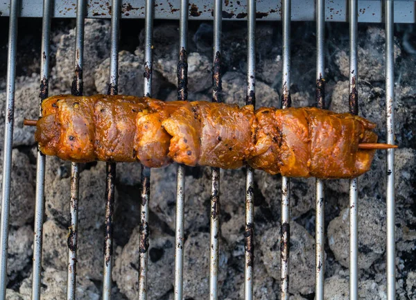 Spicy Meat Grill — Stock Photo, Image