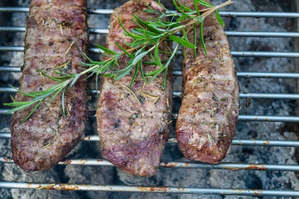 Carne Picante Grelha — Fotografia de Stock