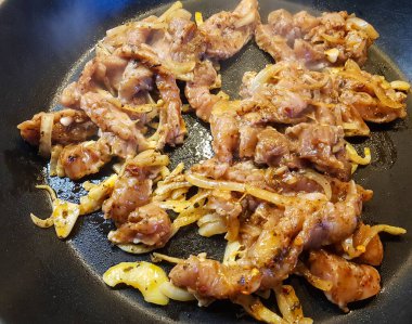 Yunan Gıda jiroskopu, pirinç salatası ve ekmek