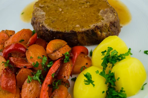 Traditional German Meatloaf — Stock Photo, Image