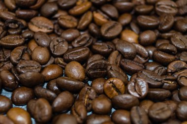 Kızarmış kahve çekirdeği.