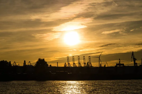 Bilder Aus Dem Hamburger Hafen — Stockfoto