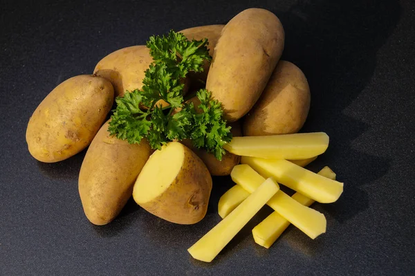 Patate Tedesche Direttamente Dopo Raccolta — Foto Stock