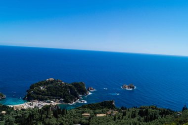Viewpoint Bella Vista, Adriyatik Denizi 'ndeki Korfu Yunan Adası' nda