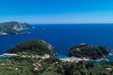 Viewpoint Bella Vista, Adriyatik Denizi 'ndeki Korfu Yunan Adası' nda