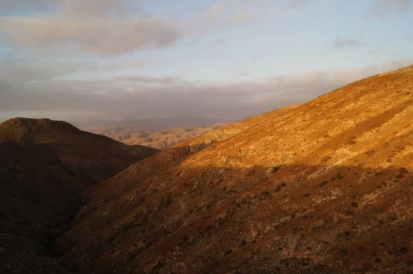 Montana Cardon Fuerteventura Spagna — Foto Stock