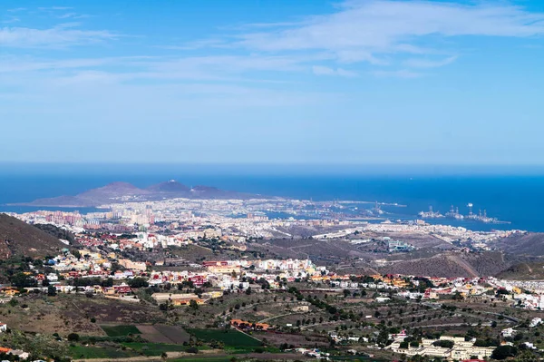 Punto Vista Pico Bandama Caldera Gran Canary Spagna — Foto Stock