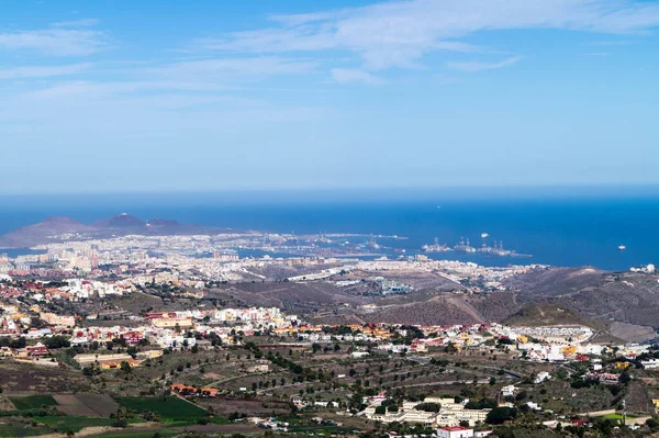 Point Vue Pico Bandama Caldera Gran Canary Espagne — Photo