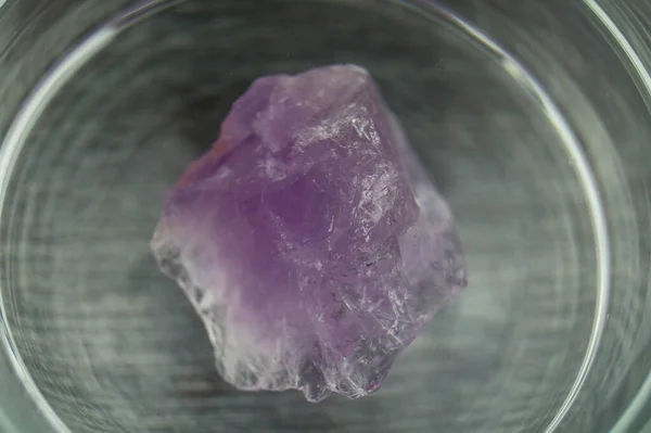 Rózsa Kvarc Amethyst Stones Hogy Energiát Ivóvíz — Stock Fotó