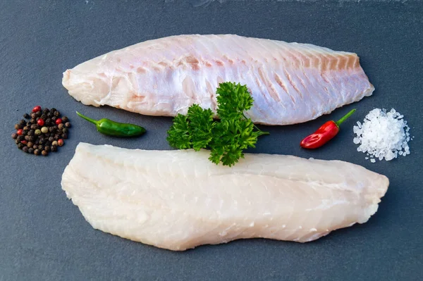 Läcker Röd Snapper Fisk Filé — Stockfoto