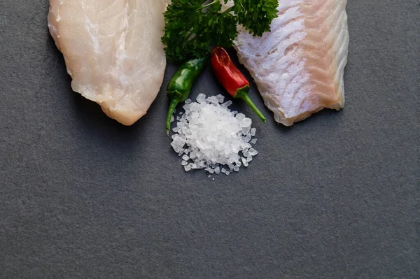 Delizioso Filetto Pesce Dentice Rosso — Foto Stock